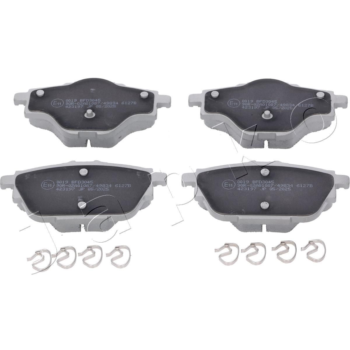 Комплект тормозных колодок, дисковый тормоз