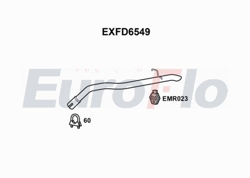 Zestaw tłumików, tłumik końcowy EUROFLO 4458046