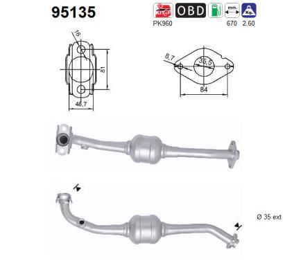 Katalizator AS 1741040130
