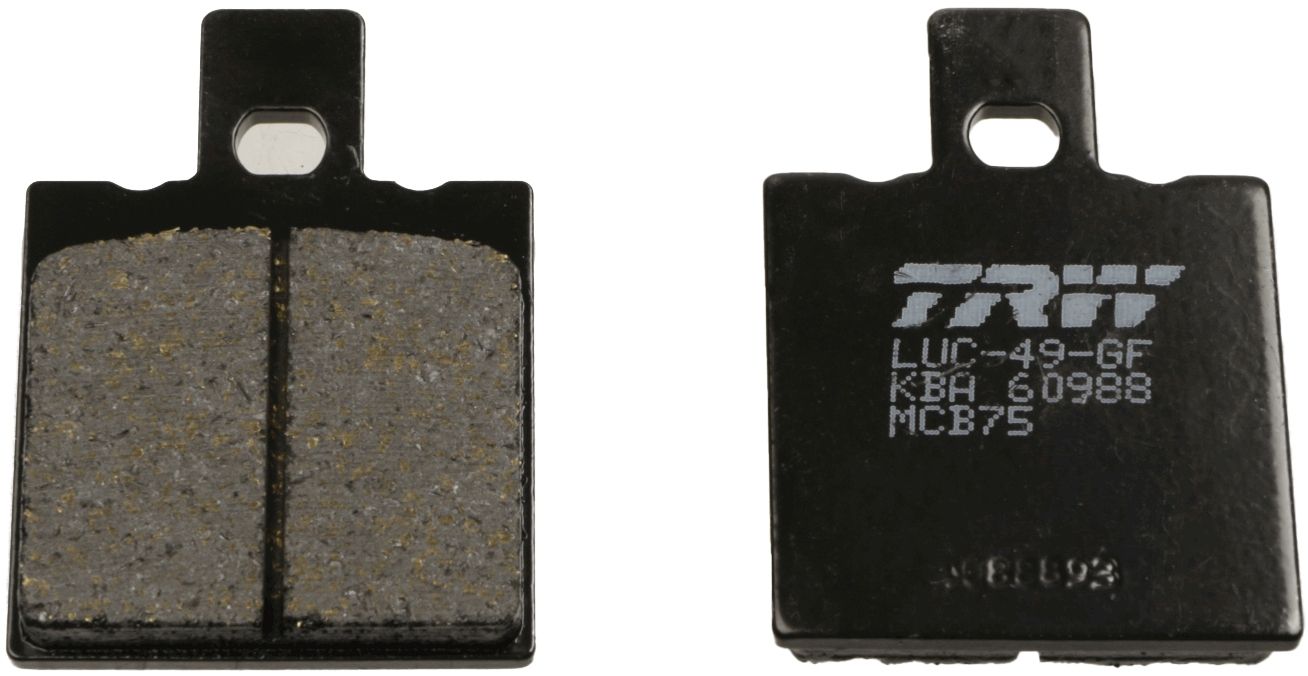Zestaw klocków hamulcowych, hamulce tarczowe TRW MCB75