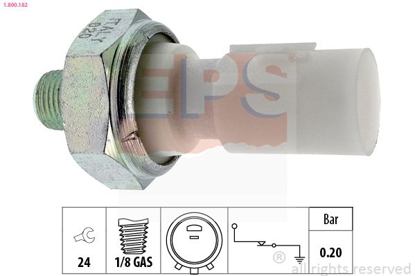 Olejový tlakový spínač EPS 1.800.182