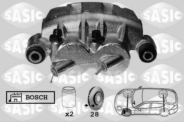 Zacisk hamulca SASIC 6504030