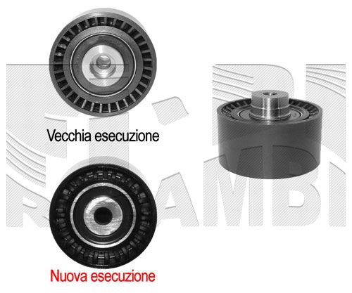 rolka kierunkowa / prowadząca, pasek rozrządu CALIBER 00963