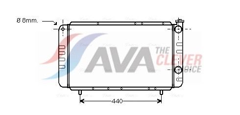 Радиатор, охлаждение двигателя