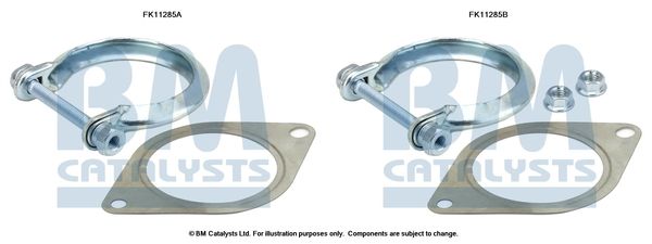 zestaw montażowy, filtr sadzy / filtr cząstek stałych BM CATALYSTS FK11285