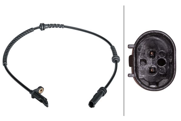 Czujnik, prędkość obrotowa koła HELLA 6PU 012 679-511