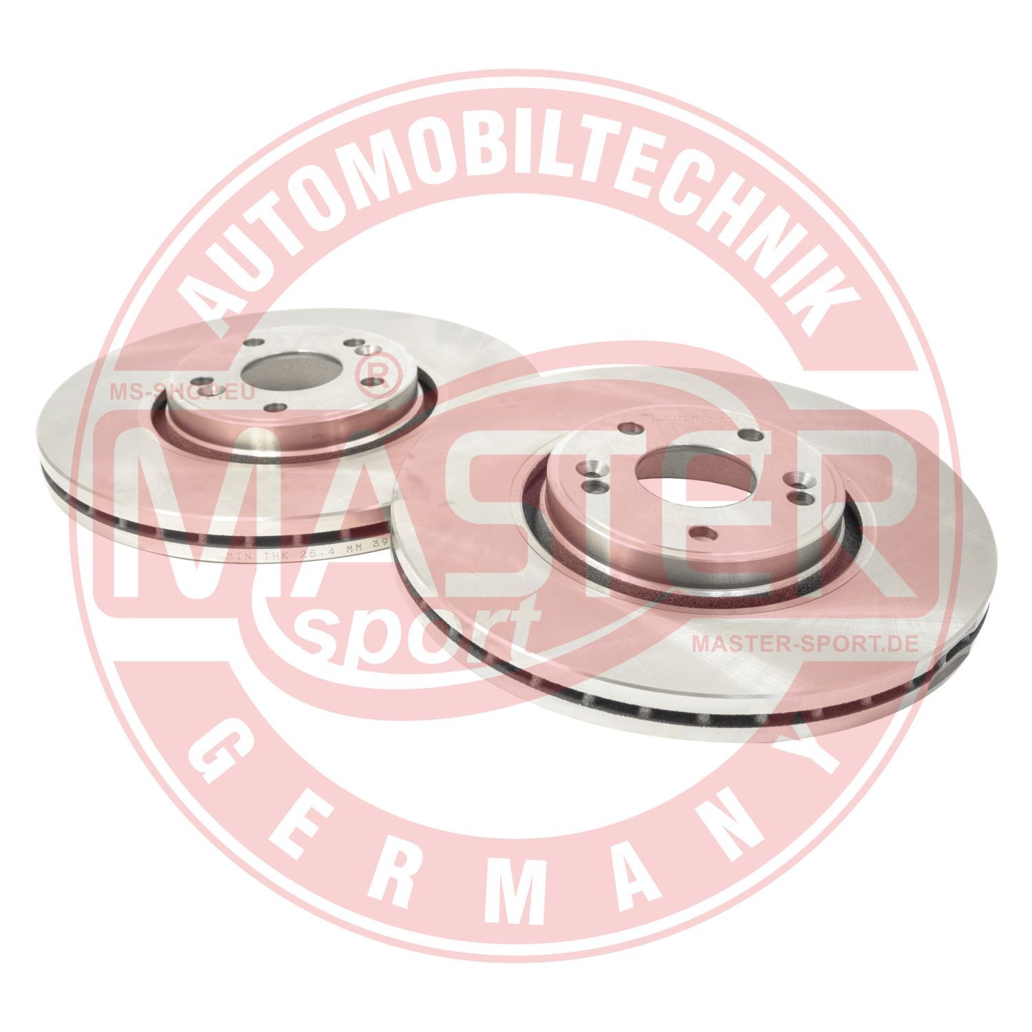 Tarcza hamulcowa MASTER-SPORT GERMANY 24012801821-SET-MS