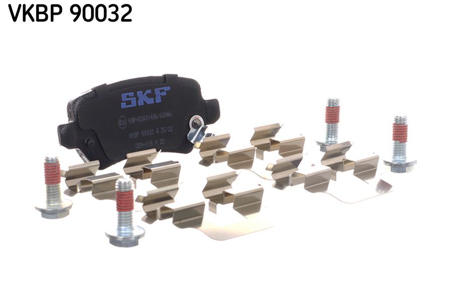 Sada brzdových platničiek kotúčovej brzdy SKF VKBP 90032 A