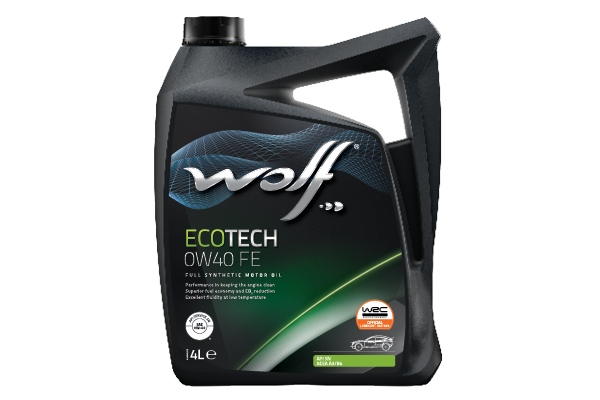 Motorolja WOLF ECOTECH 0W40 FE A3/B4 4L