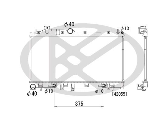 Radiator, racire motor KOYORAD PL091665