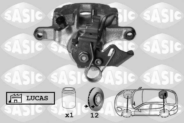 Zacisk hamulca SASIC 6504023