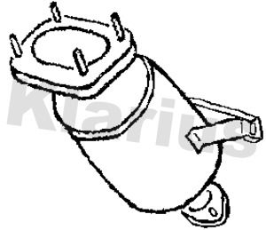 Katalizator KLARIUS 1122894