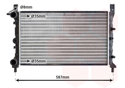 Radiateur, refroidissement du moteur