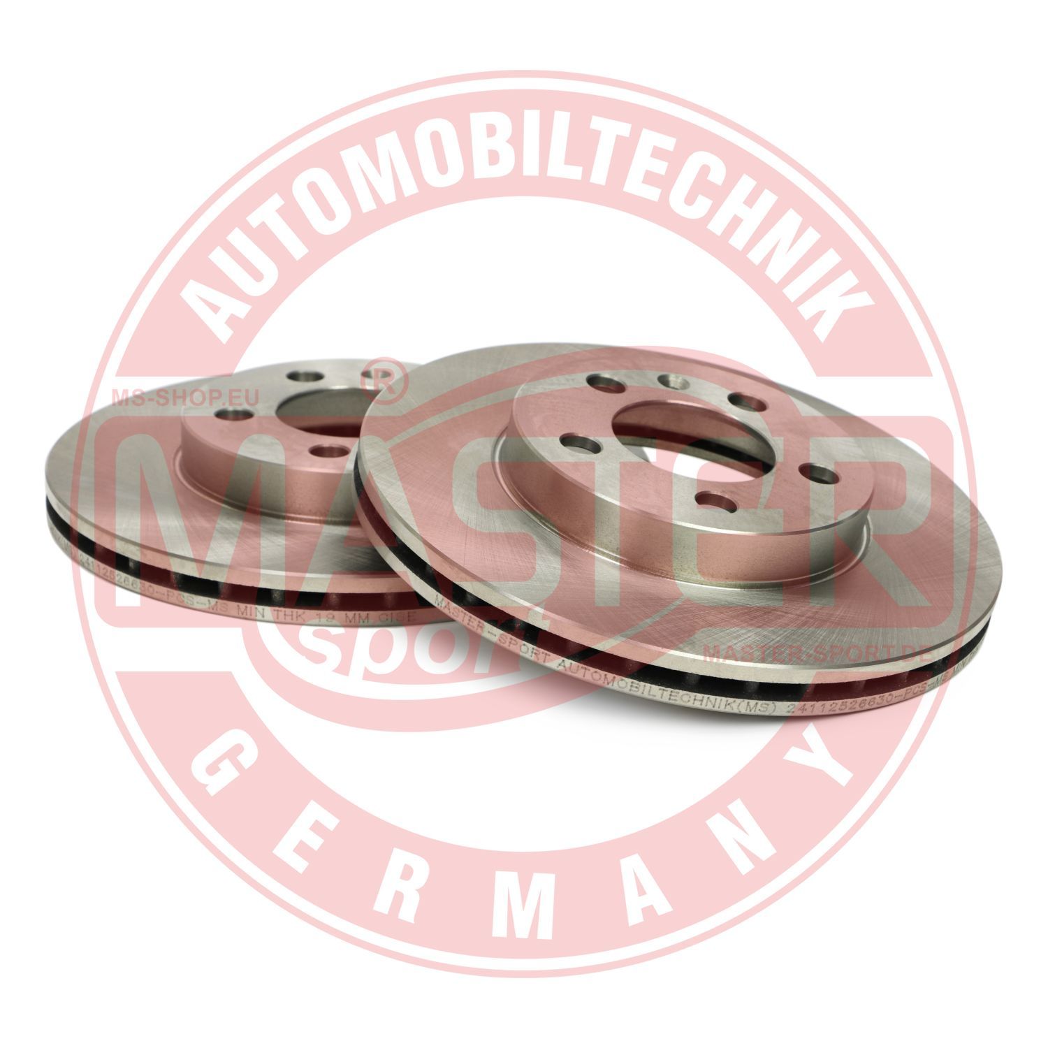 Tarcza hamulcowa MASTER-SPORT GERMANY 24112526630-SET-MS