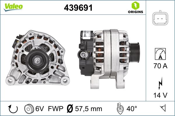 Alternator VALEO 439691
