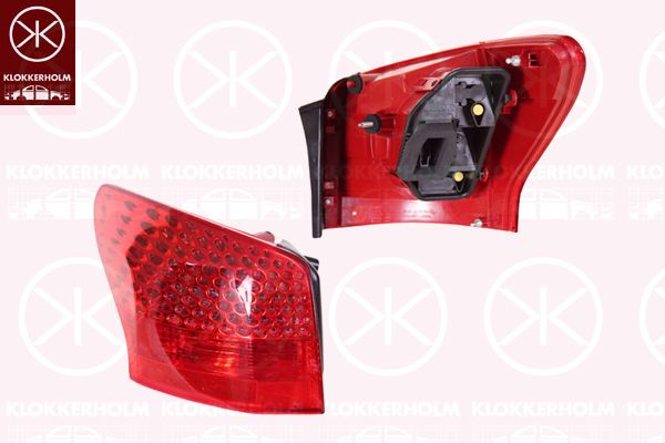 Lampa tylna zespolona KLOKKERHOLM 55370707A1