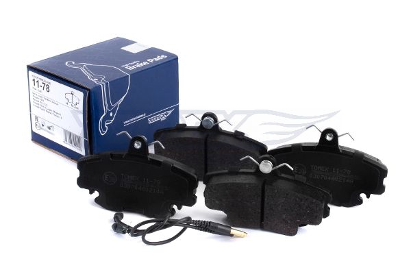 Levně Sada brzdových destiček, kotoučová brzda TOMEX Brakes 11-78