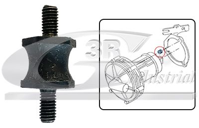 Držák, plast vzduchového filtru 3RG 47701