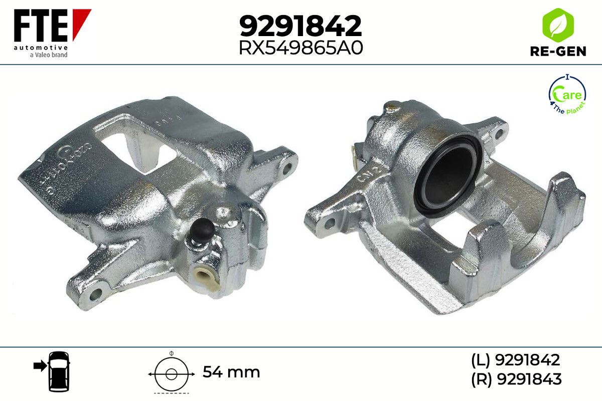 Etrier frana FTE 9291842