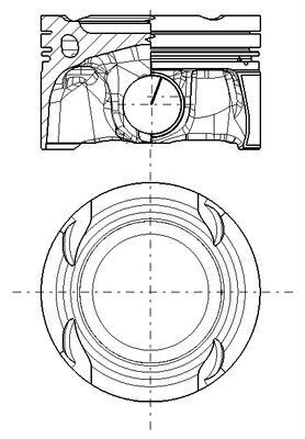 Tłok MAHLE 001PI00216000