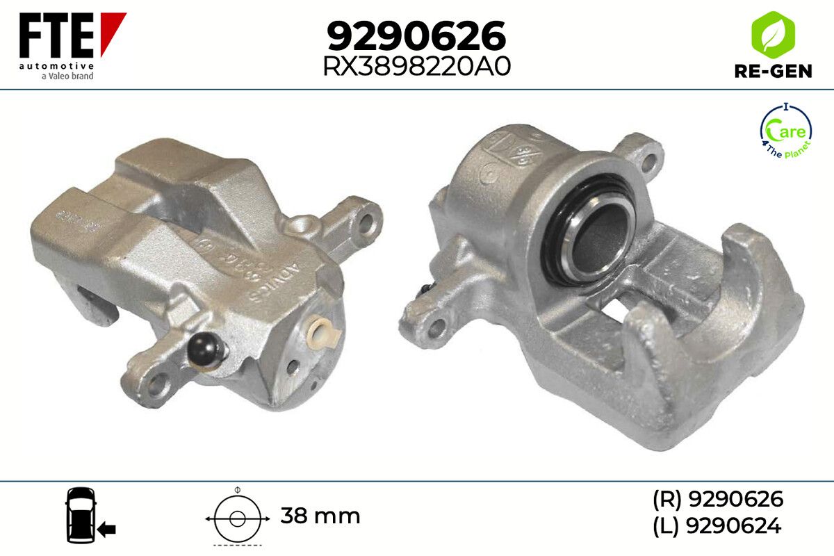 Etrier frana FTE 9290626