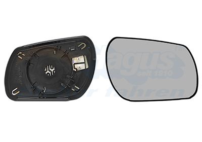 Sticla oglinda, oglinda retrovizoare exterioara VAN WEZEL 2740838