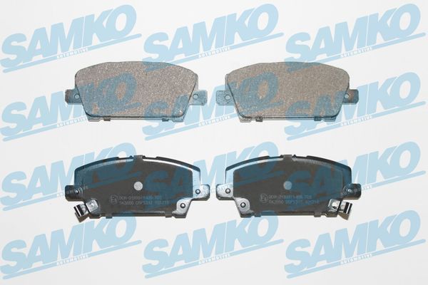 Sada brzdových destiček, kotoučová brzda SAMKO 5SP1317