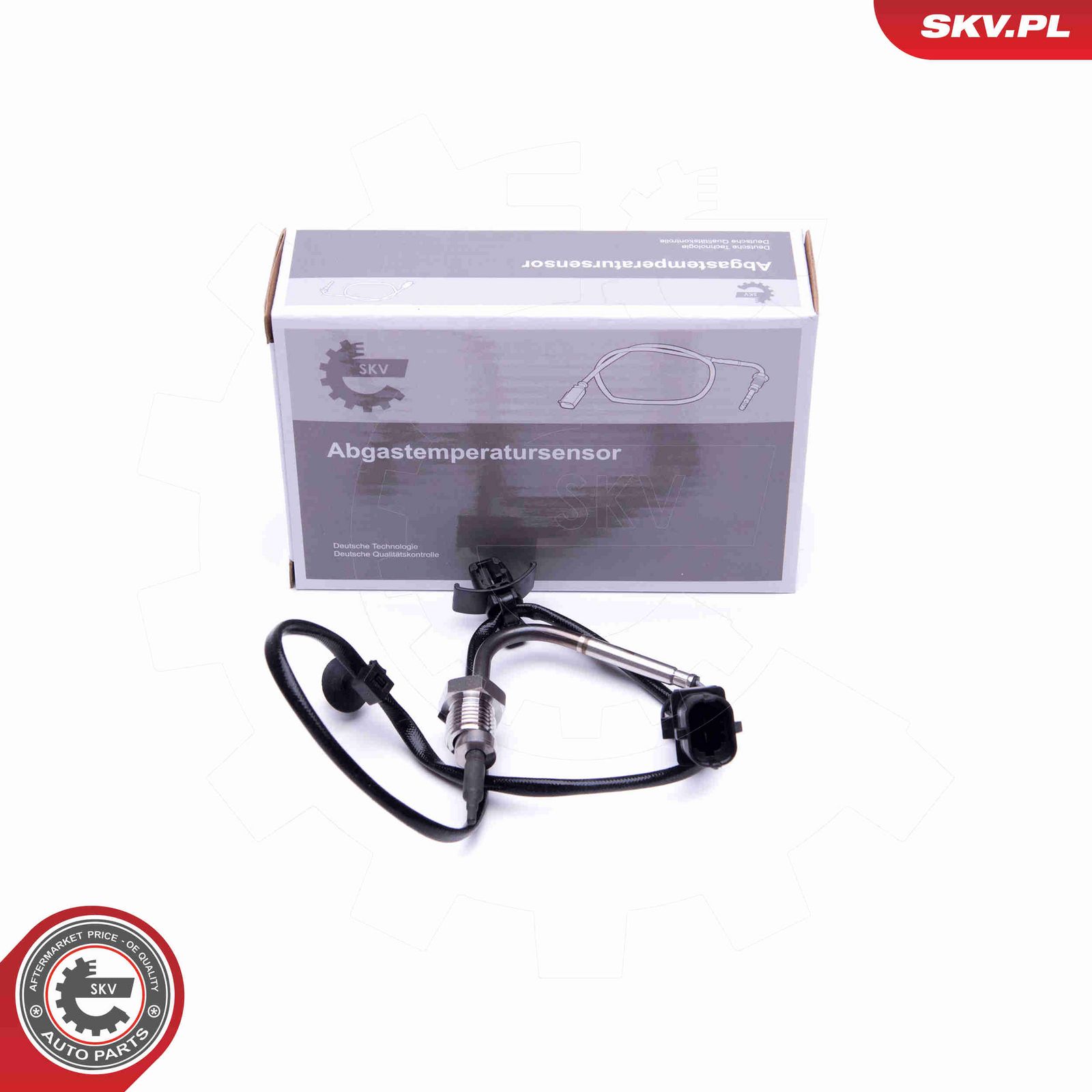 Датчик, температура выхлопных газов