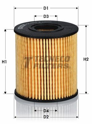 Filtr oleju TECNECO FILTERS OL0247E