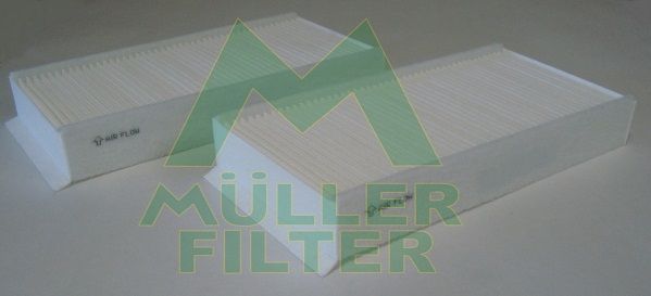 Filtr, wentylacja przestrzeni pasażerskiej MULLER FILTER FC277X2