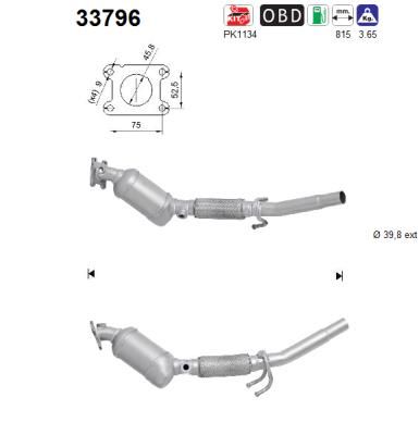 Katalizator AS 1S0253053BX