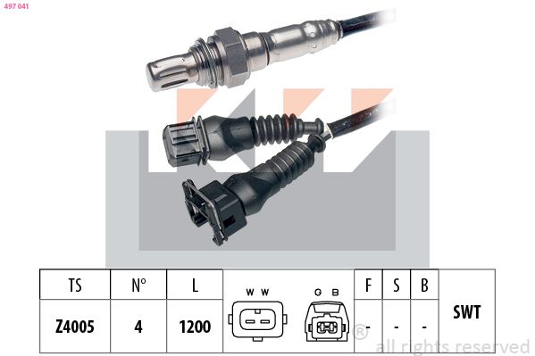 Sonda lambda KW 497 041