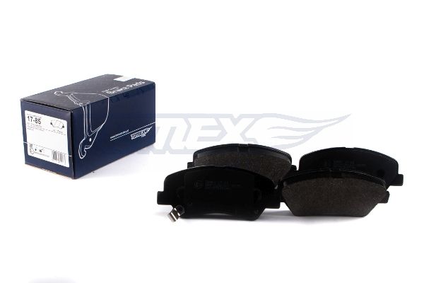 Levně Sada brzdových destiček, kotoučová brzda TOMEX Brakes 17-85