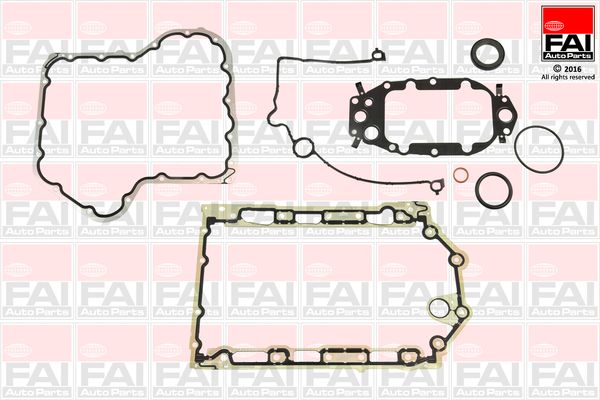 Zestaw uszczelek, skrzynia korbowa FAI AUTOPARTS CS1616