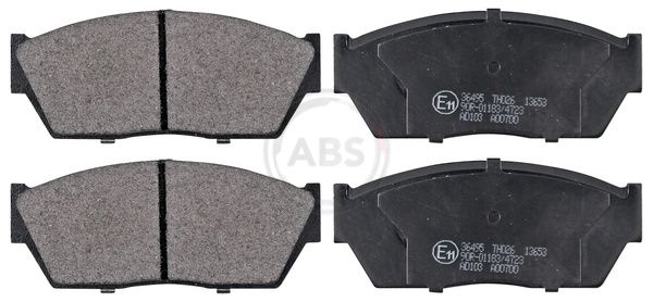 set placute frana,frana disc A.B.S. 36495