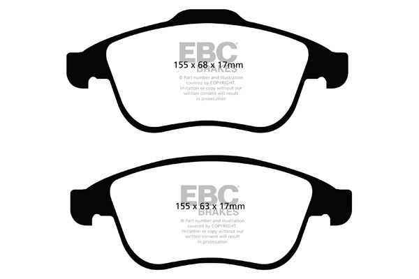set placute frana,frana disc EBC Brakes DP42024R