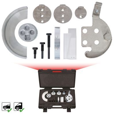 Dispozitiv de montare, curea transmisie cu caneluri KS TOOLS 150.3180