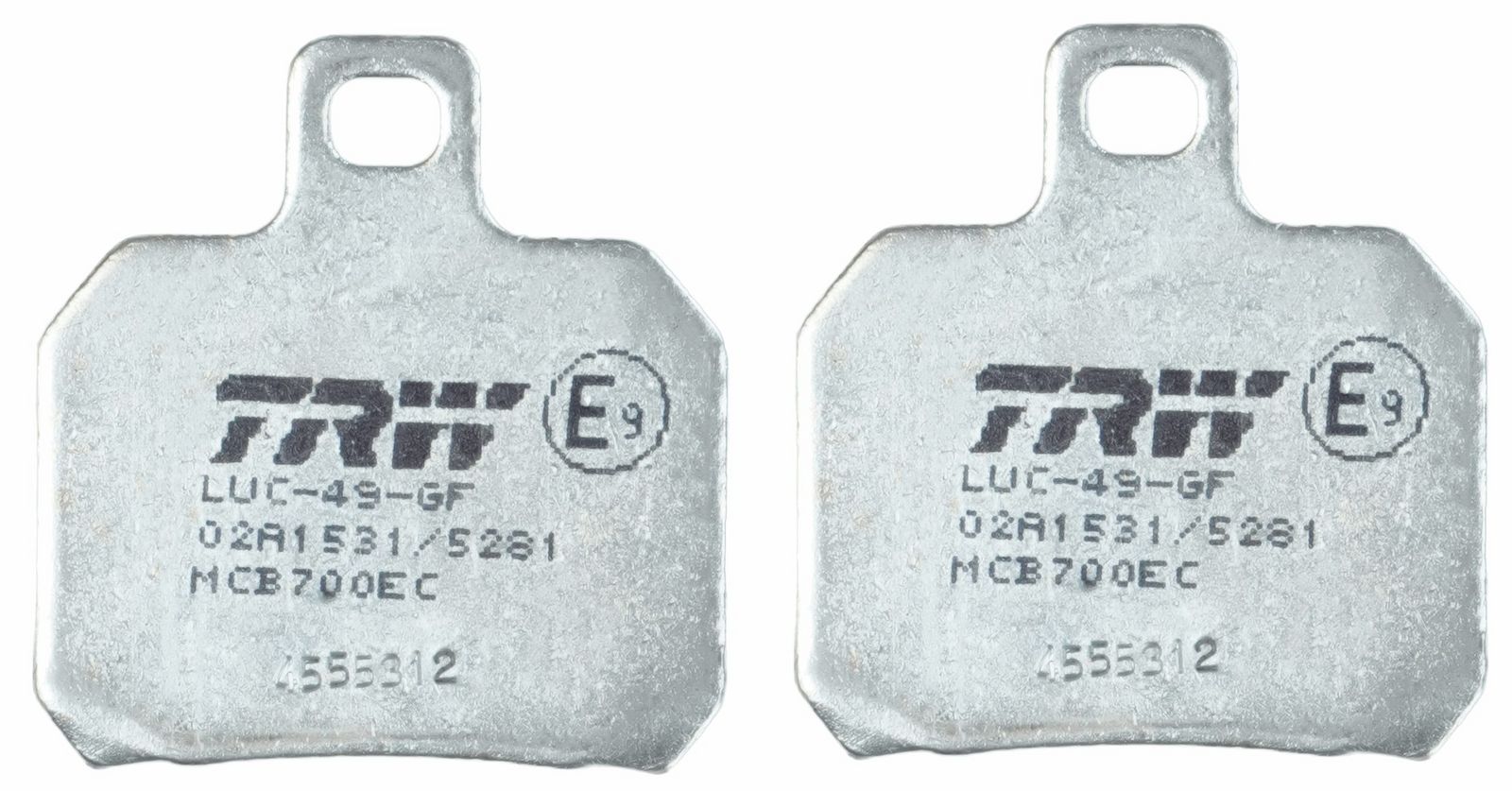 set placute frana,frana disc TRW Organic Eco MCB700EC