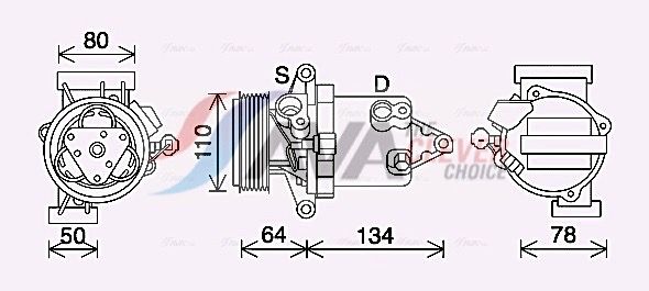 Компрессор, кондиционер