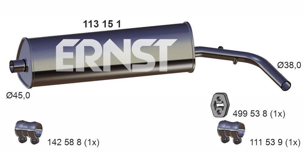 Toba esapamet intermediara ERNST 113151