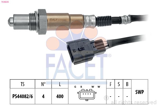 Sonda lambda FACET 10.8225