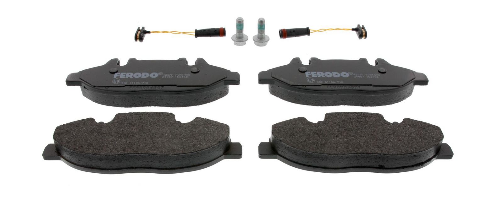 Комплект тормозных колодок, дисковый тормоз