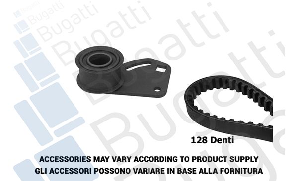 Zestaw paska rozrządu BUGATTI BKCD0412
