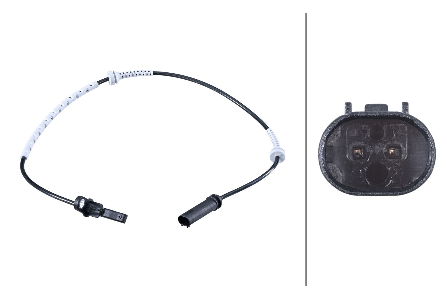 Czujnik, prędkość obrotowa koła HELLA 6PU358216-841