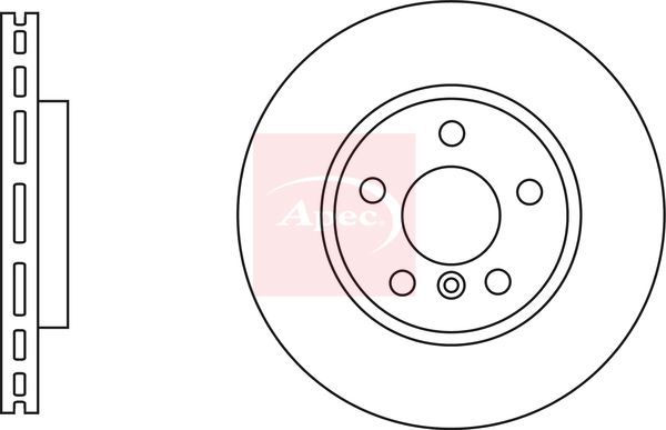 Apec - Front Brake Disc