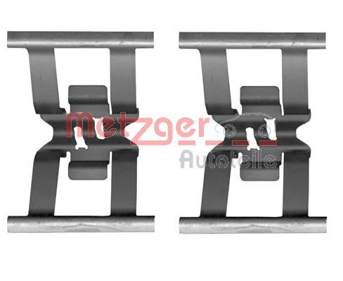 Set accesorii, placute frana METZGER 109-1898