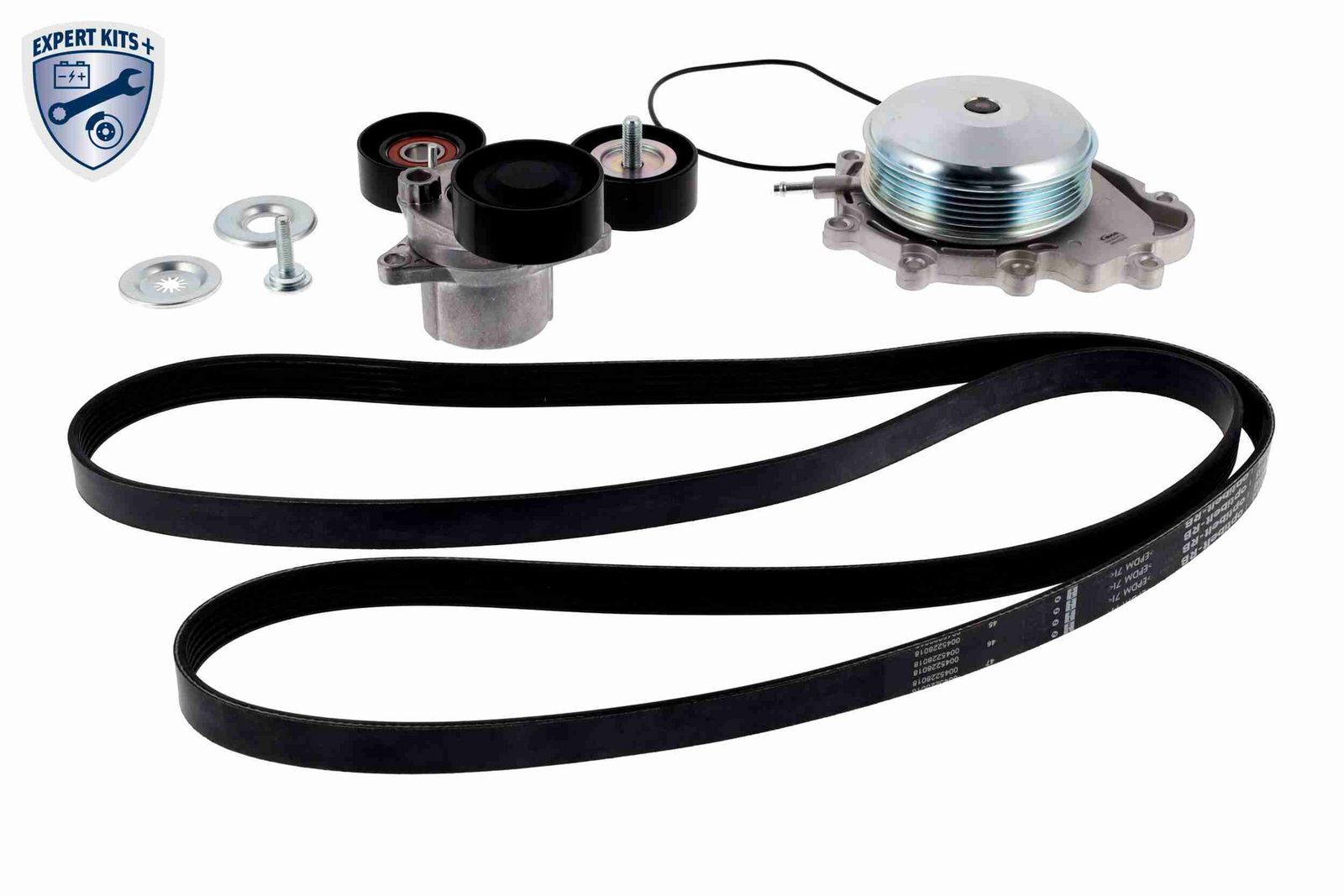 Pompe à eau+Jeu de courroie trapézoïdale à nervures