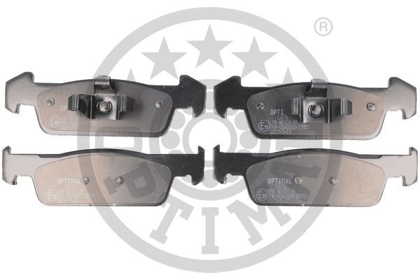 Zestaw klocków hamulcowych, hamulce tarczowe OPTIMAL BP-12676