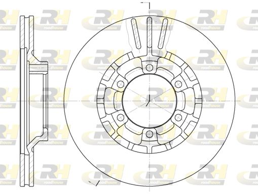 Tarcza hamulcowa ROADHOUSE 6464.10