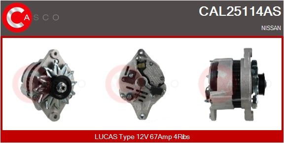 Levně generátor CASCO CAL25114AS